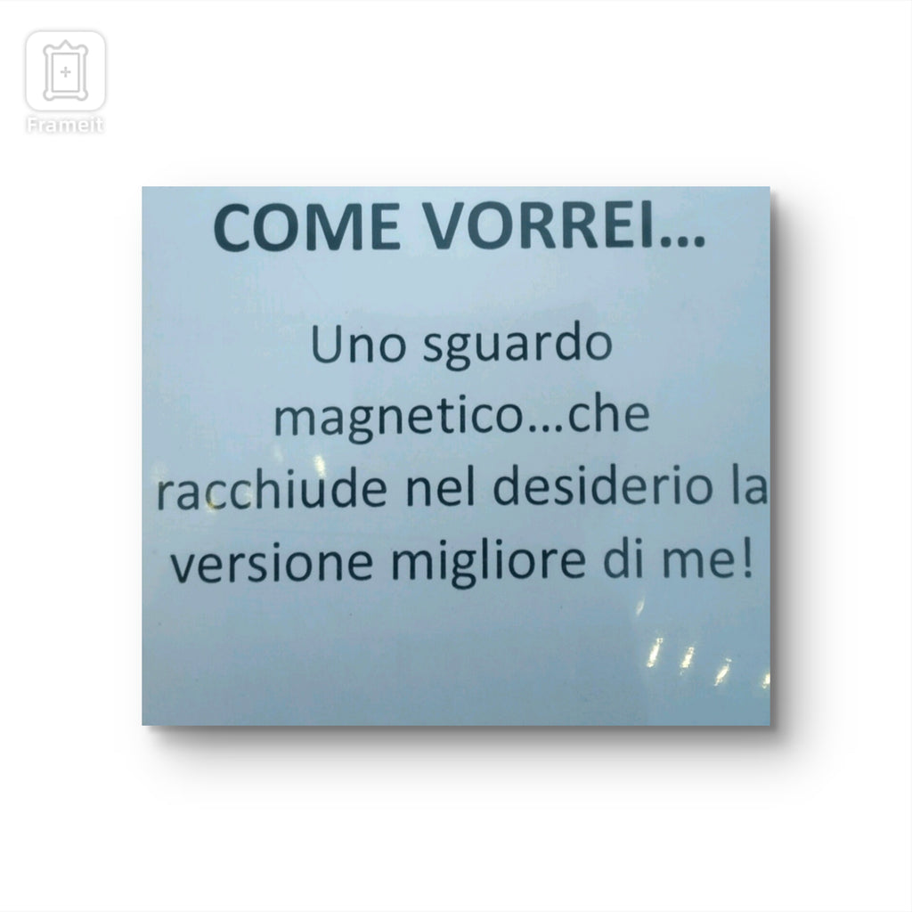 Come vorrei